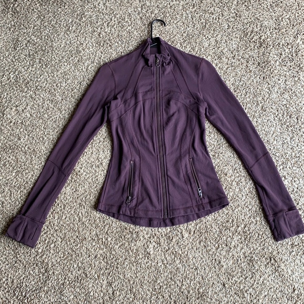 lululemon athletica Plum Purple Full-Zip Jacket